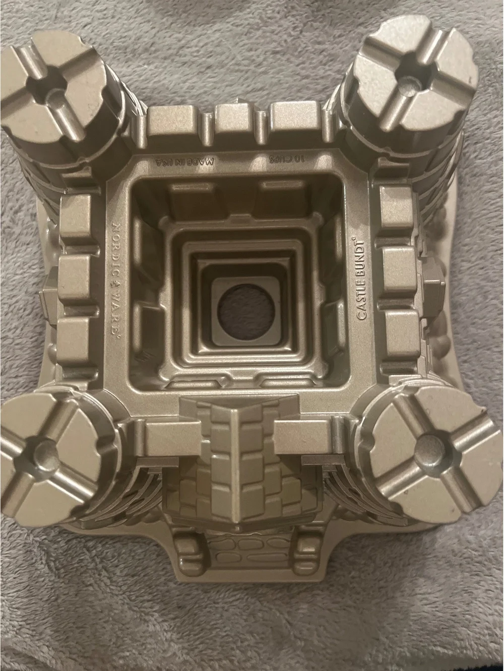 Nordic Ware Castle Bundt Cake Pan